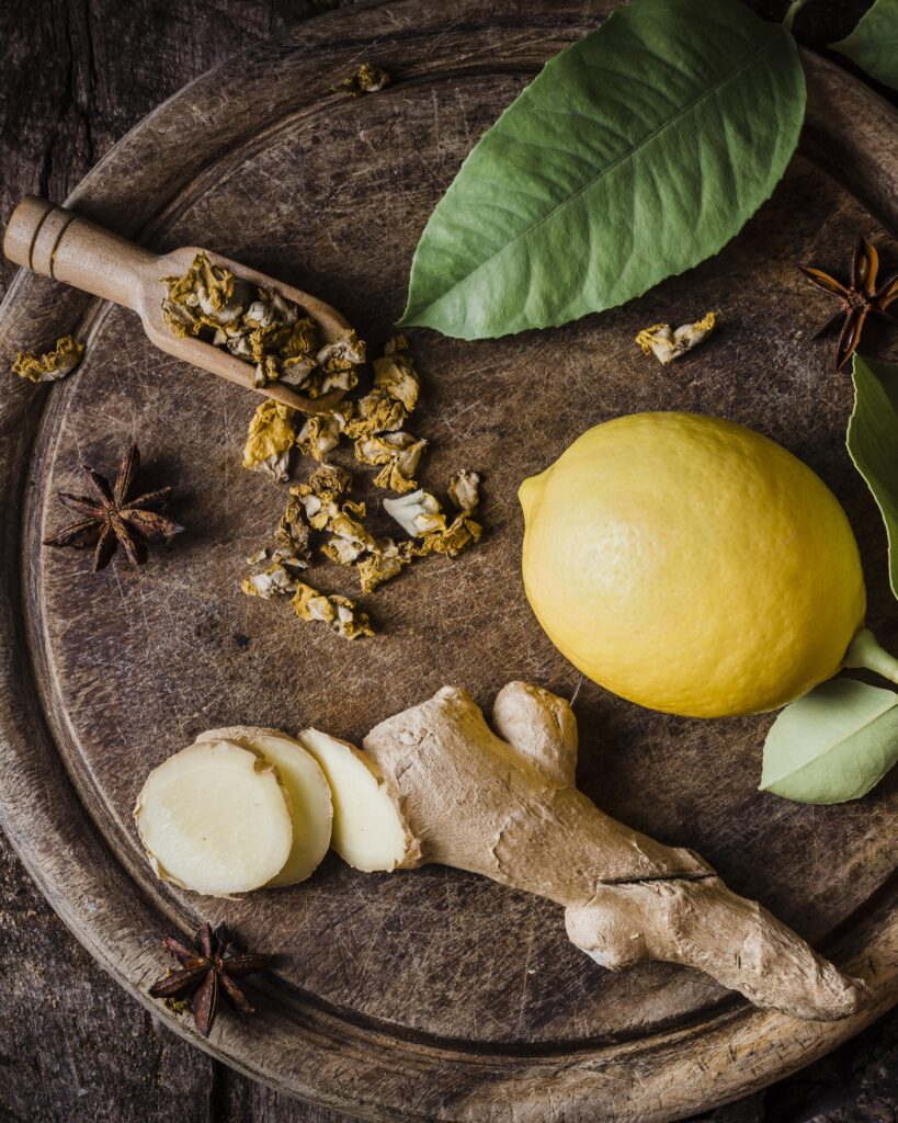 jengibre con limon