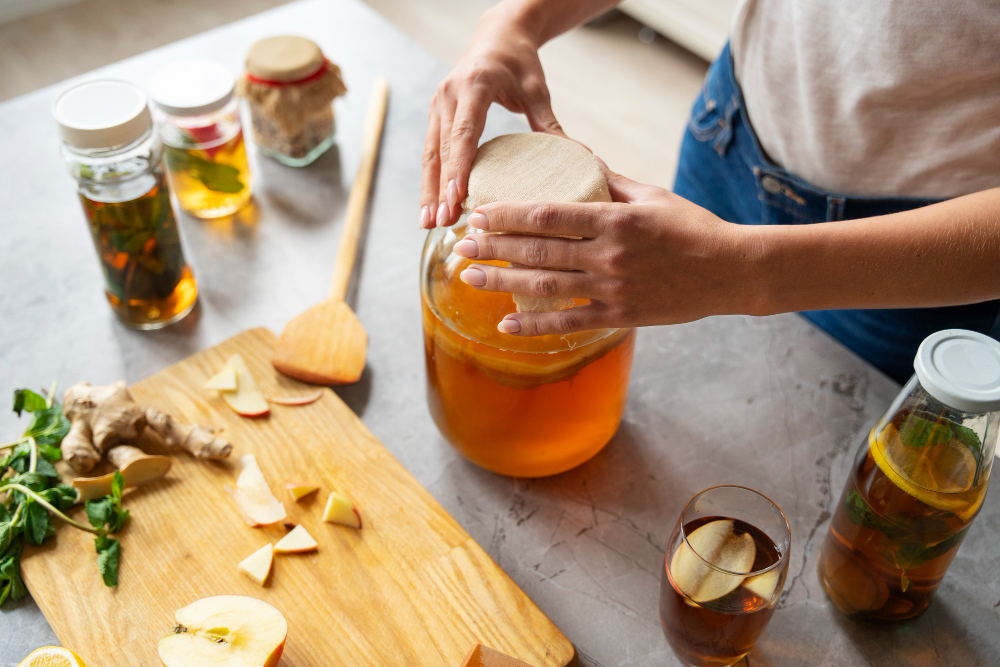 como hacer kombucha